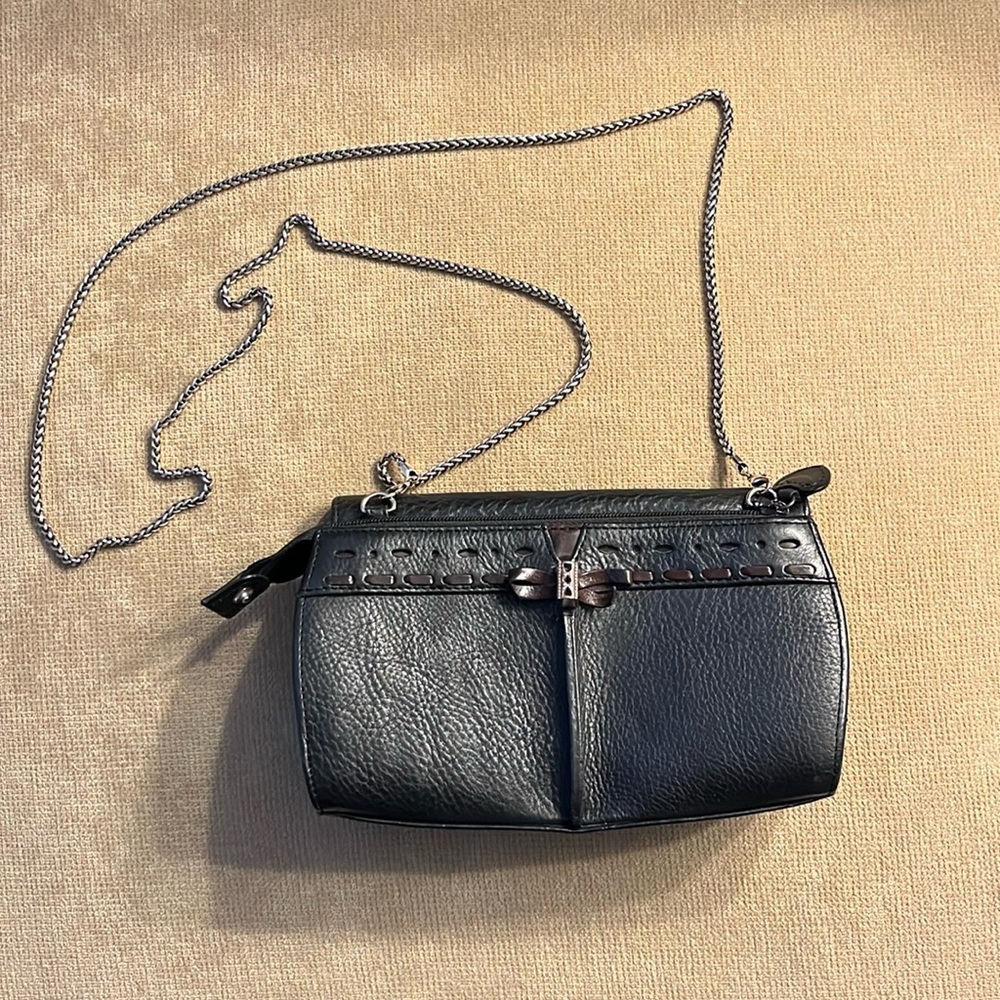 Brighton Leather crossbody bag.